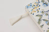 Block Printed Ruled Notebook (A5) - Song Birds Blue Stone