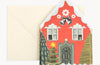 Christmas Houses Concertina Card