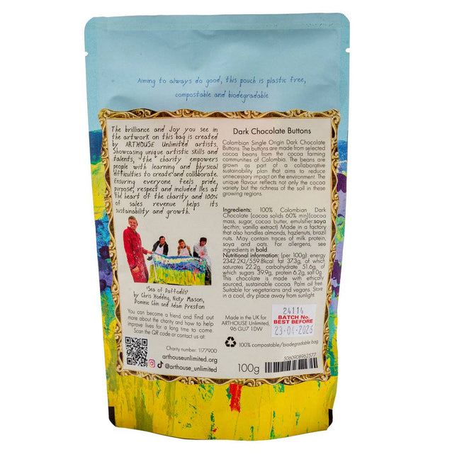 Sea of Daffodils, Dark Chocolate Buttons