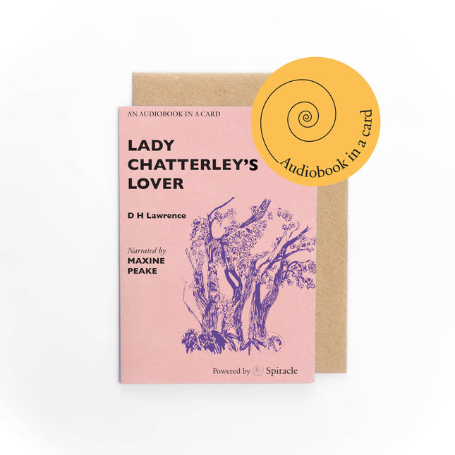 Audiobook in a Card: Lady Chatterley's Lover by D H Lawrence