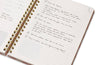 Lobster Gingham B5 Spiral Recipe Journal