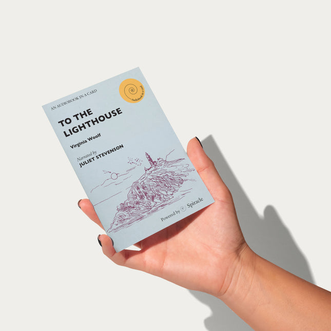 Audiobook in a Card: To The Lighthouse by Virginia Woolf