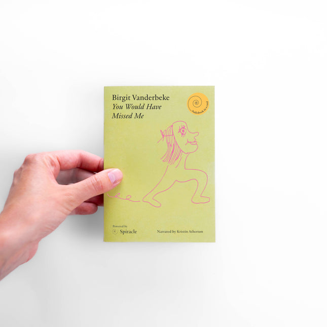 Audiobook in a Card: You Would Have Missed Me 