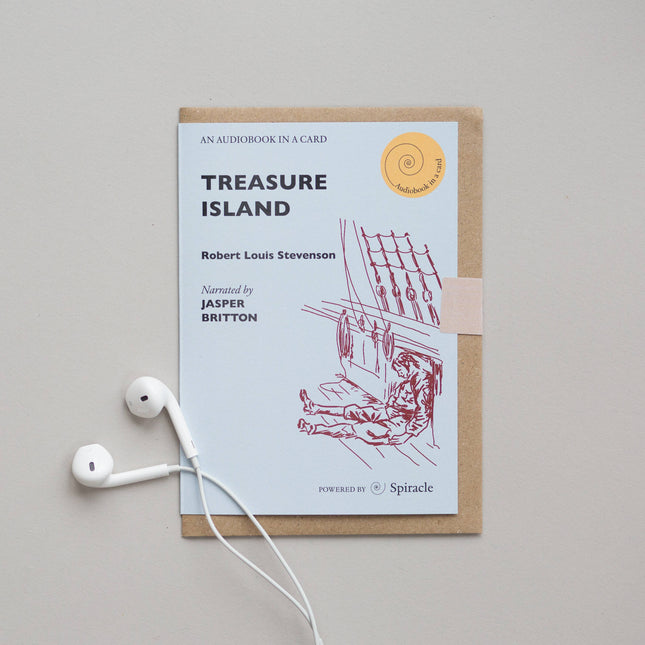 Audiobook in a Card: Treasure Island