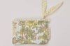 Organic Cotton Zipped Pouch Set 2pk - Floral Buttercream