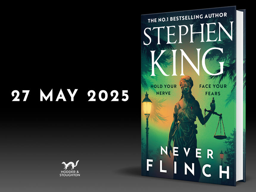 Never Flinch by Stephen King (INDIE EDITION, PRE-ORDER)
