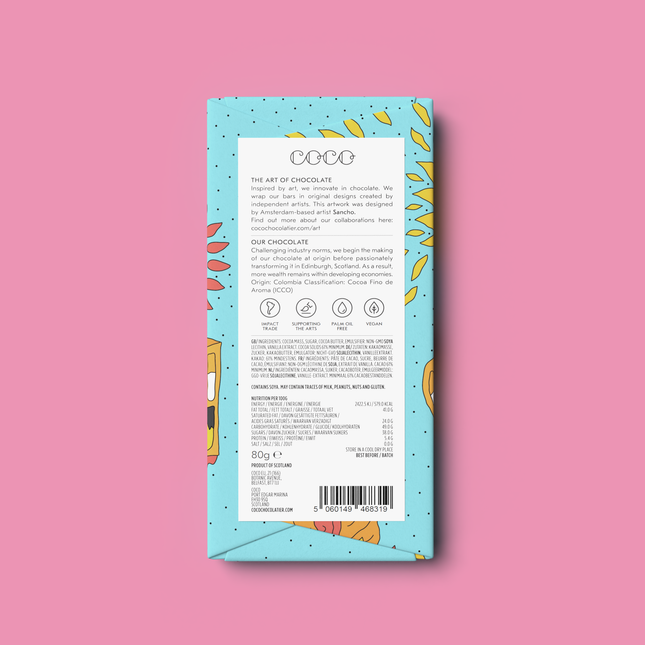 Colombian Dark Chocolate Bar 61%