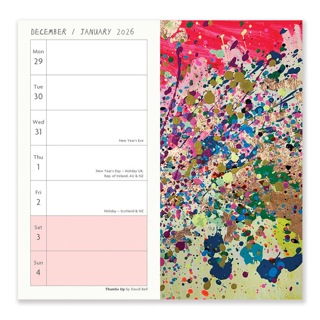 Arthouse Unlimited Slim 2026 Diary