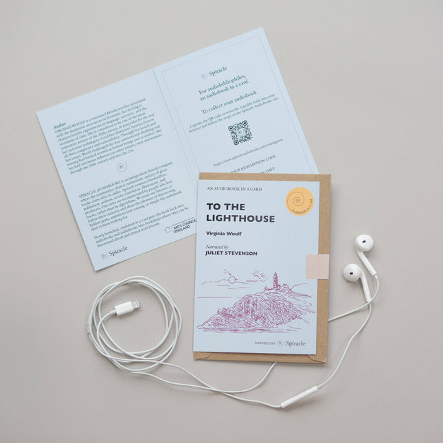Audiobook in a Card: To The Lighthouse by Virginia Woolf