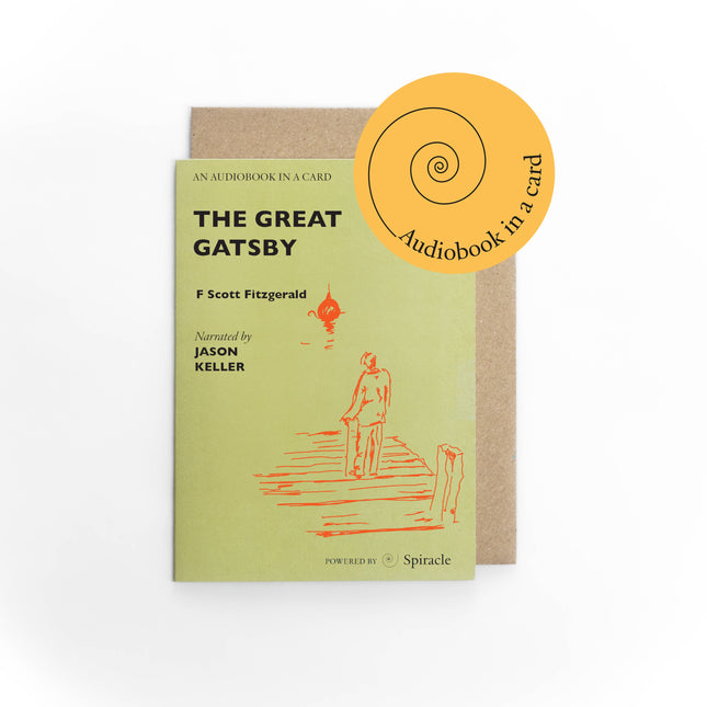 Audiobook in a Card: The Great Gatsby