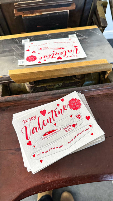 Flight 14 Valentines card