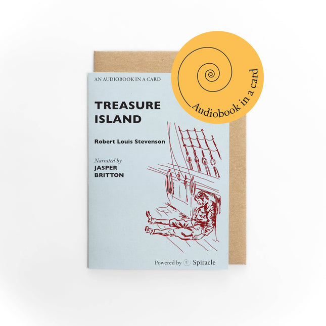 Audiobook in a Card: Treasure Island
