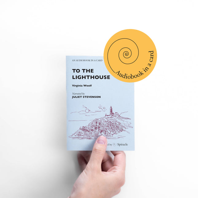 Audiobook in a Card: To The Lighthouse by Virginia Woolf