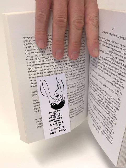 Shrigley Magnetic Bookmark - Bunch Of Twats