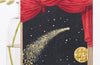 Hand Glittered Greeting Card