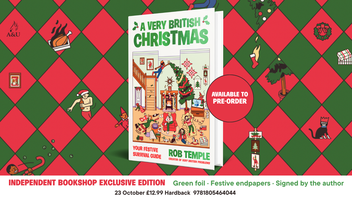 A Very British Christmas by Rob Temple (SIGNED, PRE-ORDER)