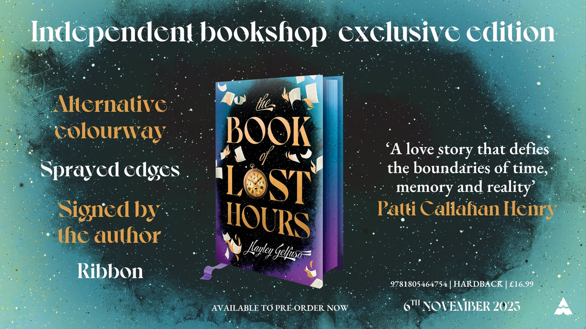 The Book of Lost Hours by Hayley Gelfuso (SIGNED, PRE-ORDER)
