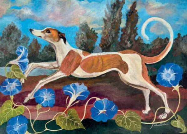 Running Dog Card