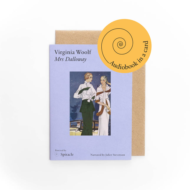 Audiobook in a Card: Mrs Dalloway by Virginia Woolf