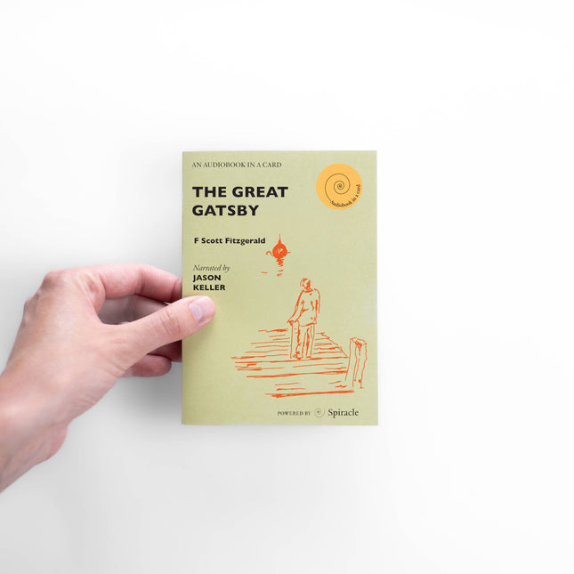Audiobook in a Card: The Great Gatsby