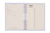 Ink Standard Issue Planner Notebook - Lavender + Periwinkle