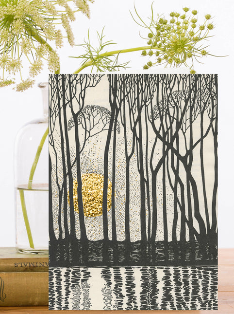 Gold Foil Greeting Card