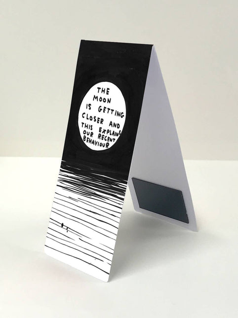 The Moon Bookmark by David Shrigley