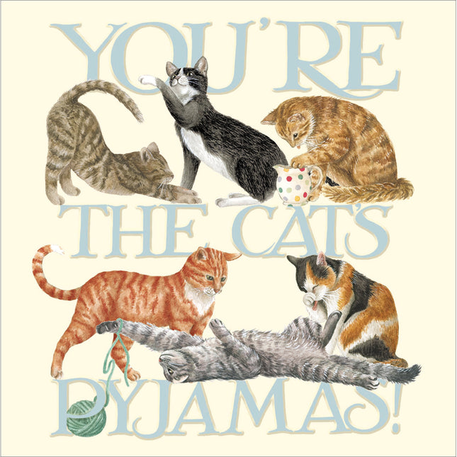 Emma Bridgewater Card Cat's Pyjamas!