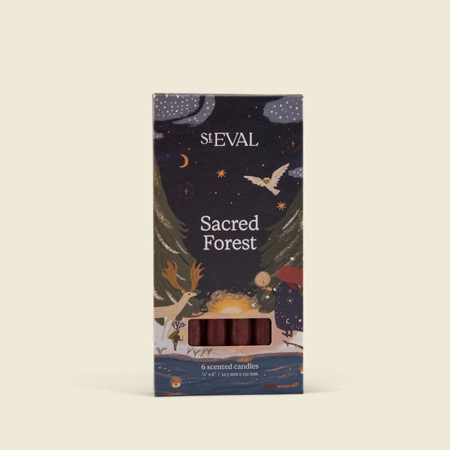 St Eval Winter Sacred Forest Mini Fragranced Festive Candles