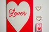 Lover Valentine heart card
