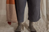 Fine Merino Wool Socks | Brown Marl