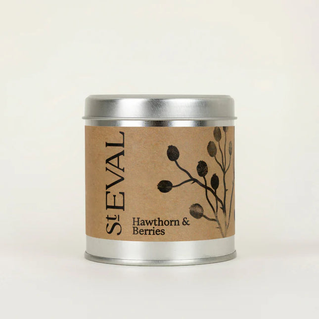 St Eval Hawthorn & Berries Scented Tin Candle