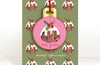 'Figgy Pudding' POP-UP Bauble Card