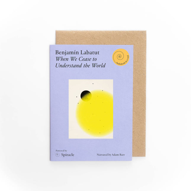 Audiobook in a Card: When We Cease to Understand the World