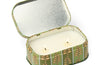 Printed Tin Candle - Green & Khaki - Smoked Pistachio