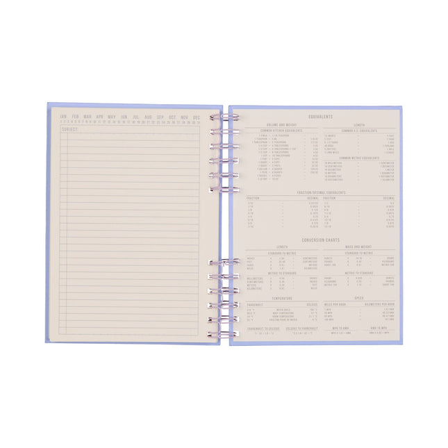 Ink Standard Issue Planner Notebook - Lavender + Periwinkle