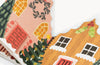 Christmas Houses Concertina Card
