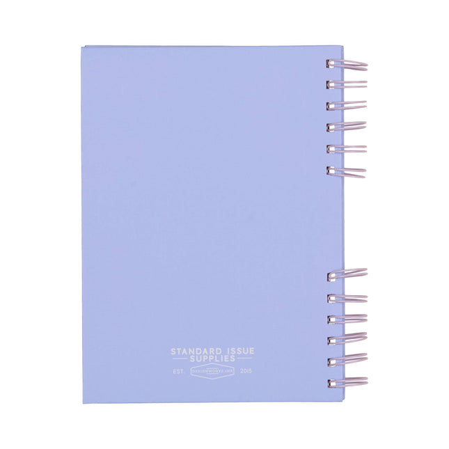 Ink Standard Issue Planner Notebook - Lavender + Periwinkle