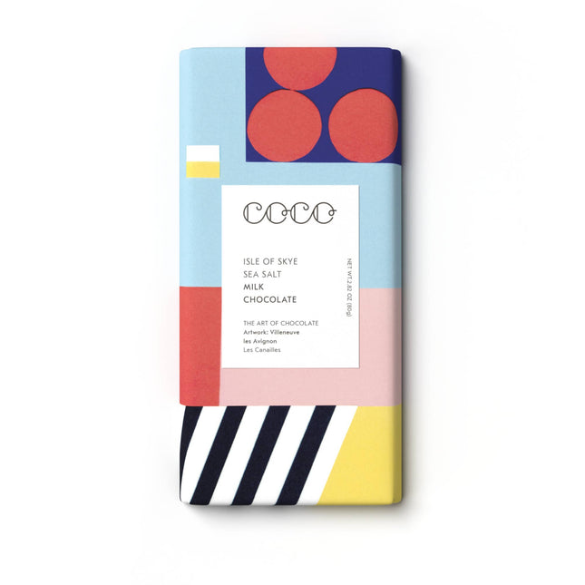 Isle of Skye Sea Salt Milk Chocolate Bar