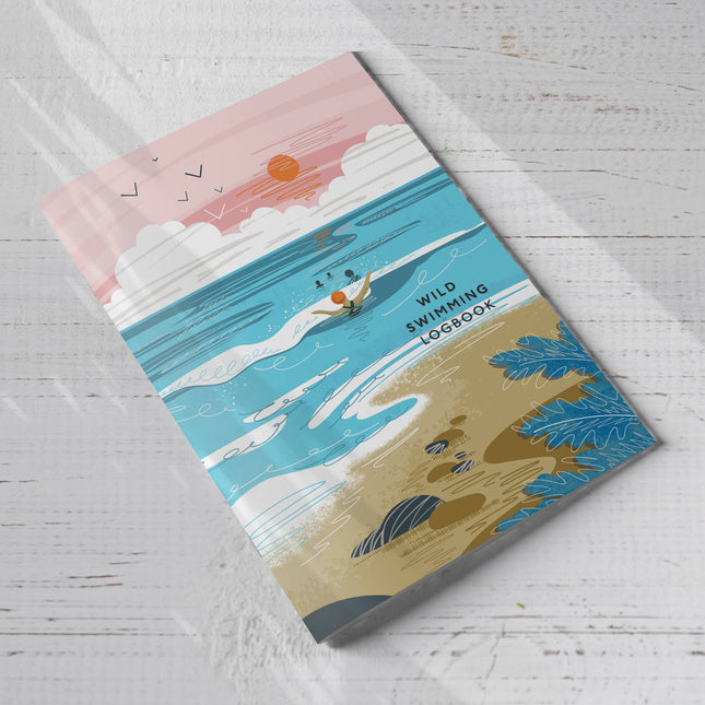 Wild Swimming Logbook - Sea swimming Notebook