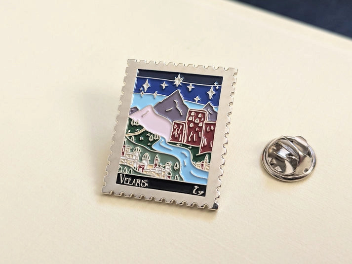 A Court of Thorns and Roses: Velaris Enamel Badge