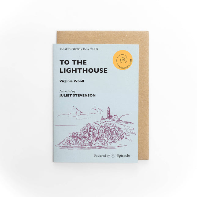 Audiobook in a Card: To The Lighthouse by Virginia Woolf