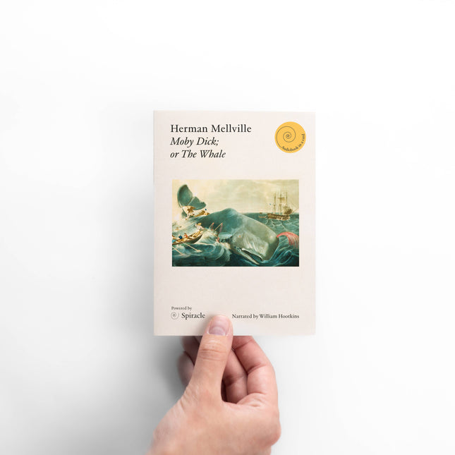 Audiobook in a Card: Moby Dick by Herman Melville