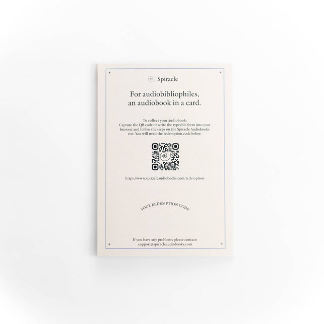 Tao Te Ching Audiobook in a Card Mindful Wellness Gift 