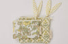 Organic Cotton Zipped Pouch Set 2pk - Floral Buttercream