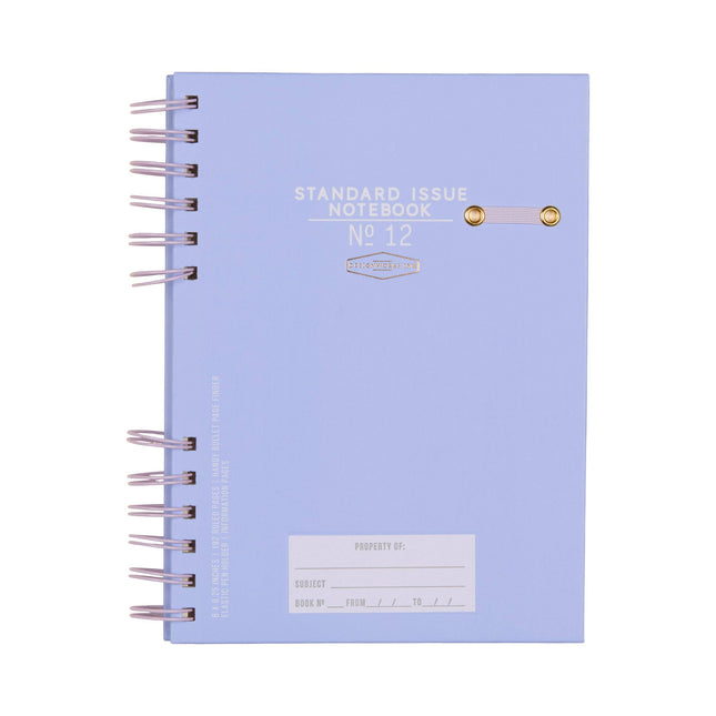 Ink Standard Issue Planner Notebook - Lavender + Periwinkle