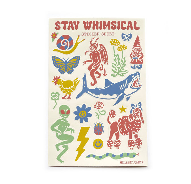 Whimsical Sticker Sheet