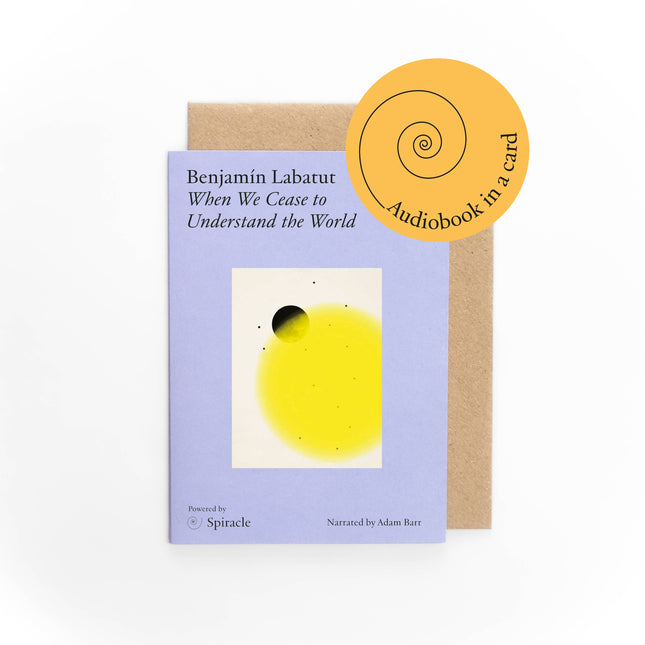 Audiobook in a Card: When We Cease to Understand the World