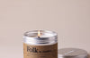 Forage Vegetable Wax Folk Tin Candle