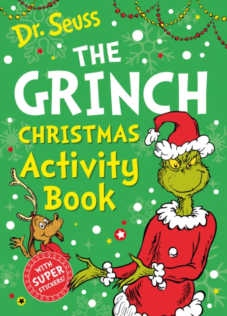 The Grinch Christmas Activity Book by Dr. Seuss